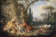 Charms of Country Life Francois Boucher